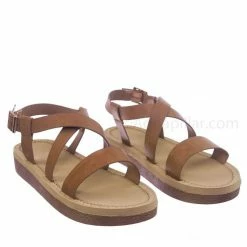 Bamboo New Upraise32 Soft Comfortable Foam Padded Sandal - Women Strappy Cage Flatforms