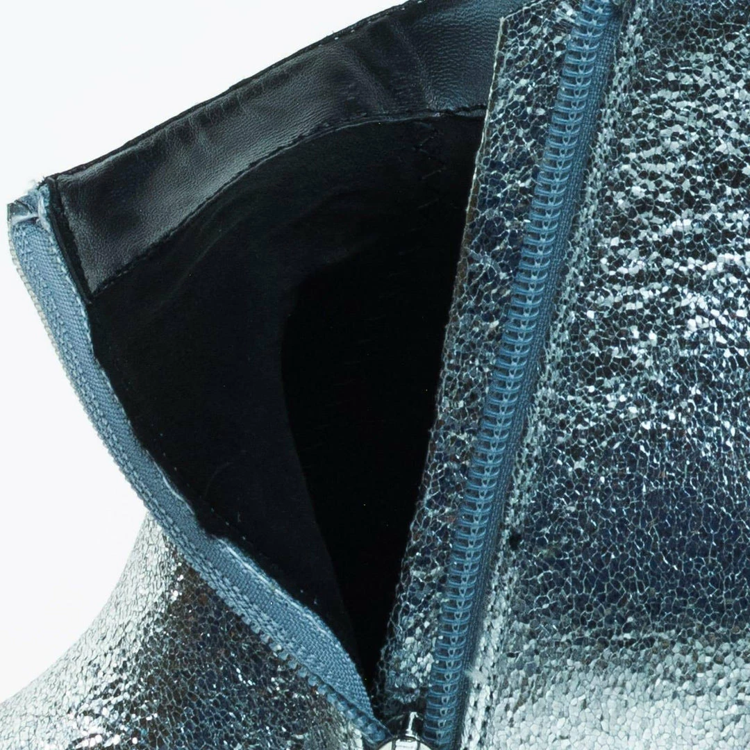 Bamboo Upscale04 Chunky Block Heel Chelsea Ankle Bootie W Side Elastic, F-Suede Lining New