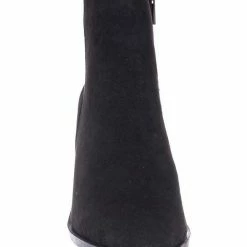 Bamboo Upstream03 Classic Block Heel Bootie New