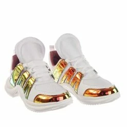 Bamboo New Vicky01 Lightweight Oversized Tongue W Sharktooth Grip Sole Sneaker