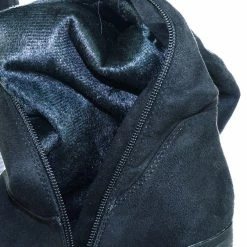 Bamboo Victoria01 Foldable Over Knee Dress Boots W Faux Fur Lining & Stack Block Heel