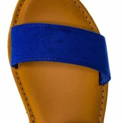 Bamboo New Waterfront24 Summer Multi Strap Slingback Sandals - Womens Open Toe Elastic Shoe