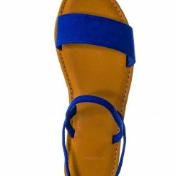 Bamboo New Waterfront24 Summer Multi Strap Slingback Sandals - Womens Open Toe Elastic Shoe