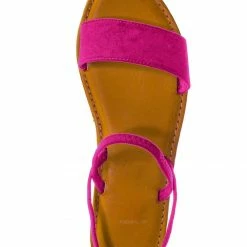 Bamboo New Waterfront24 Summer Multi Strap Slingback Sandals - Womens Open Toe Elastic Shoe