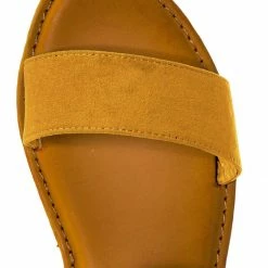 Bamboo New Waterfront24 Summer Multi Strap Slingback Sandals - Womens Open Toe Elastic Shoe