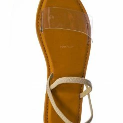 Bamboo New Waterfront24 Summer Multi Strap Slingback Sandals - Womens Open Toe Elastic Shoe