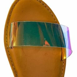 Bamboo New Waterfront24 Summer Multi Strap Slingback Sandals - Womens Open Toe Elastic Shoe