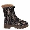 Bamboo Wildone33 Quilted Nylon Faux Fur Boots
