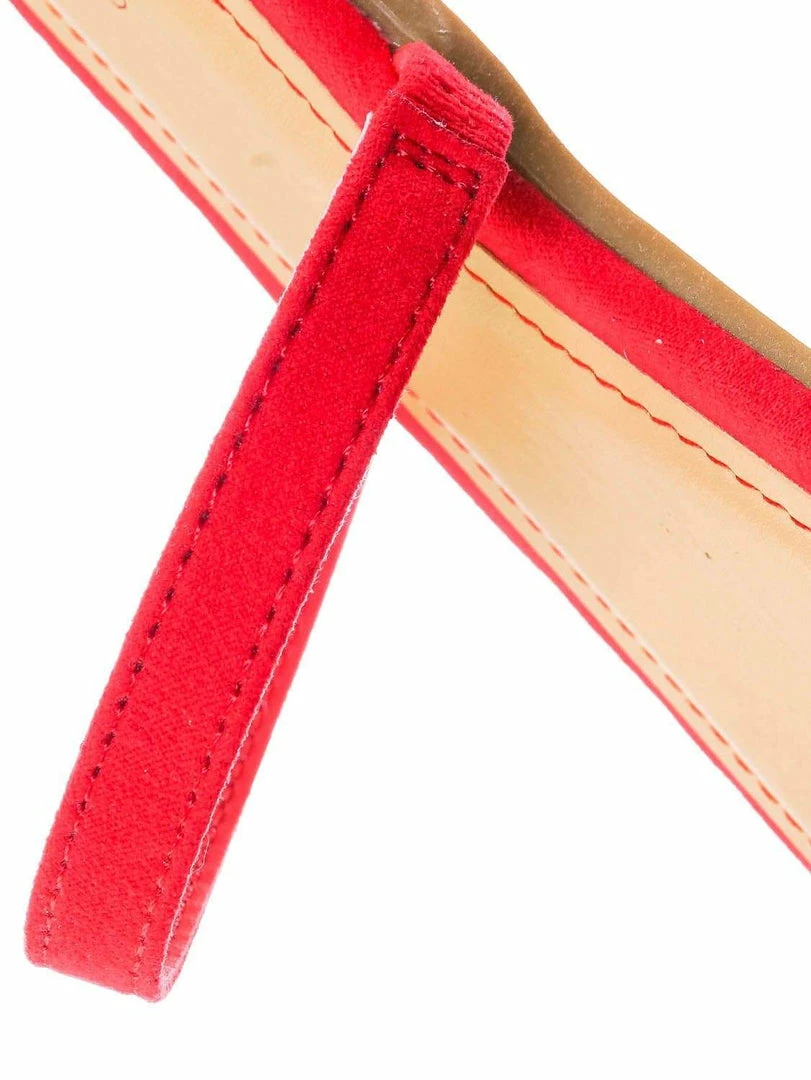 Bamboo New Zest50 Summer Double Strap Slides - Womens Casual Open Toe Slip On Shoes