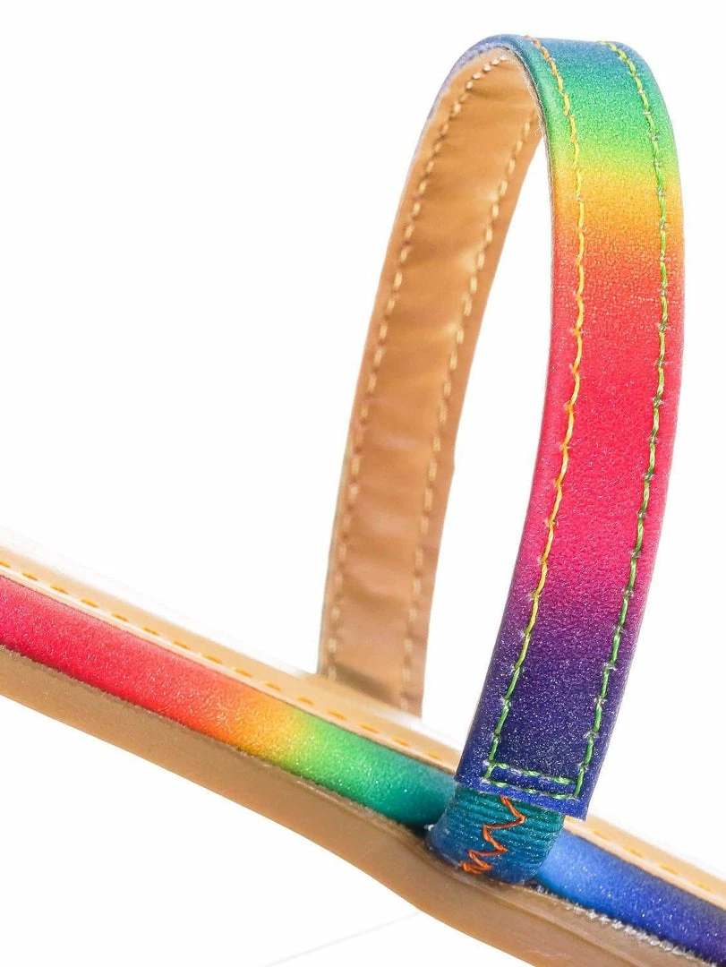 Bamboo New Zest50 Summer Double Strap Slides - Womens Casual Open Toe Slip On Shoes