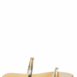 Bamboo New Zest50 Summer Double Strap Slides - Womens Casual Open Toe Slip On Shoes