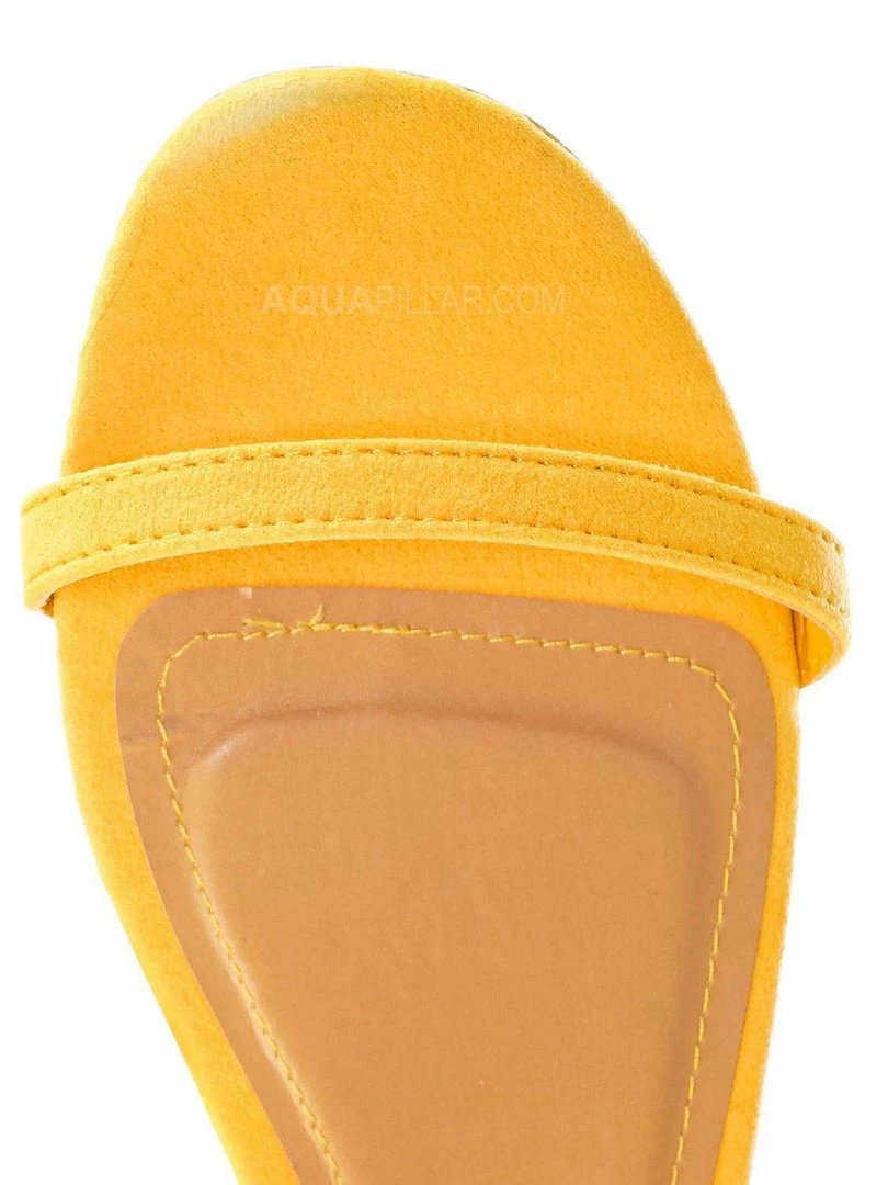 Bamboo New Zest50 Summer Double Strap Slides - Womens Casual Open Toe Slip On Shoes