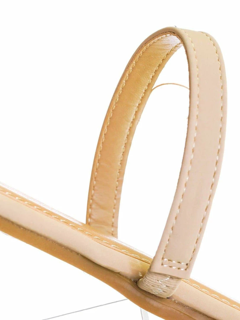 Bamboo New Zest50 Summer Double Strap Slides - Womens Casual Open Toe Slip On Shoes