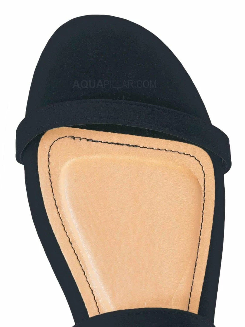 Bamboo New Zest50 Summer Double Strap Slides - Womens Casual Open Toe Slip On Shoes