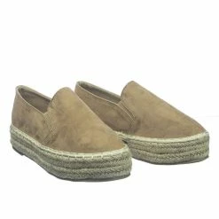 Bella Luna Melanie50 Lightweight Espadrille Rope Jute Wrap Platform Flatform Slipper Loafer