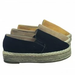 Bella Luna Melanie50 Lightweight Espadrille Rope Jute Wrap Platform Flatform Slipper Loafer