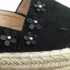 Bella Luna New Melanie8 Light Weight Espadrille Jute Flat Flatform Platform W Daisy Flower