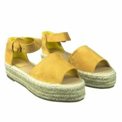 Bella Luna New Moira10 Comfortable Espadrille Flatform Rope Jute Wrap W Close Toe Ankle Strap