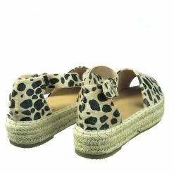 Bella Luna New Moira10 Comfortable Espadrille Flatform Rope Jute Wrap W Close Toe Ankle Strap