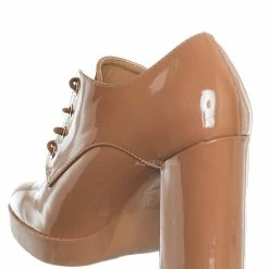 Bamboo New Ambrose02 Block Heel Lace Up Oxford - Women Dress Bootie