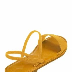 Bamboo New Waterfront24 Summer Multi Strap Slingback Sandals - Womens Open Toe Elastic Shoe