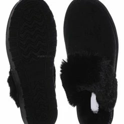 Bamboo Snuggle01 Winter Cozy House Slipper - Vegan Friendly Faux Fur Slip On Mule New