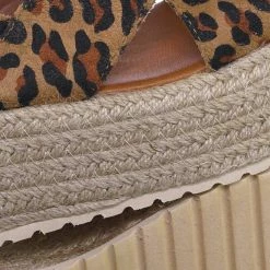 Bonnibel New Brona1 Lightweight Espadrille Jute Braided Flatform - Women Chunky Rustic Shoe