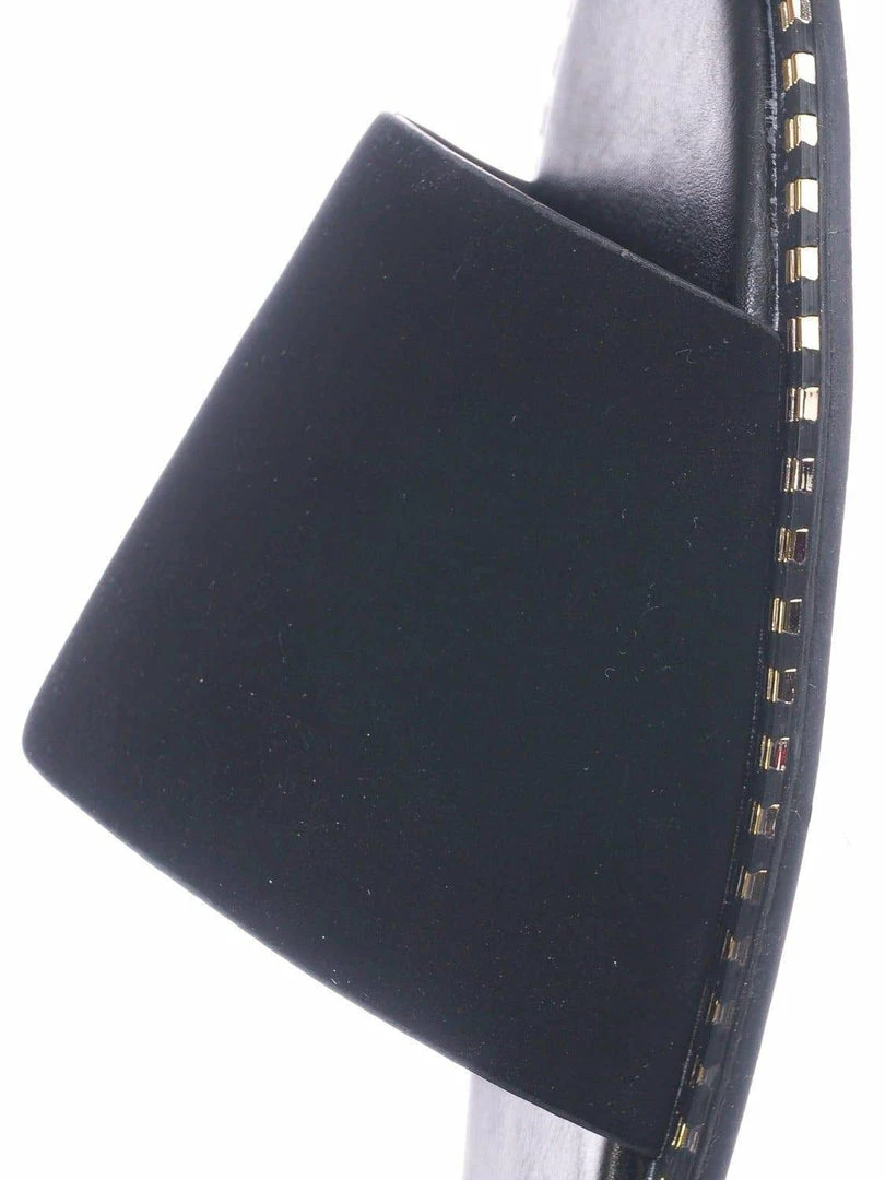 Bonnibel Micah Punk Rock Metal Stud Welt Slide - Women Hardware Slipper Flat Sandals