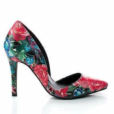 Mavis13 By Breckelle's, D'Orsay Pointy Toe Classic Stiletto Heel Pump New