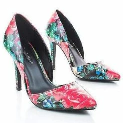 Mavis13 By Breckelle's, D'Orsay Pointy Toe Classic Stiletto Heel Pump New