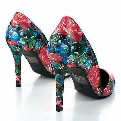 Mavis13 By Breckelle's, D'Orsay Pointy Toe Classic Stiletto Heel Pump New