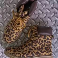 Forever Link New Broadway3 Military Fashion Combat Boots - Lace Up Threaded Lug Sole Ankle Bootie