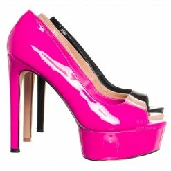 Anne Michelle New Knockout08 Ultra High Platform Stiletto Pump, Women Statement Runway Shoes