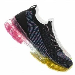 Forever Link New Flow20K Kids Multi Color Sneaker On Lucite Jelly Outsole