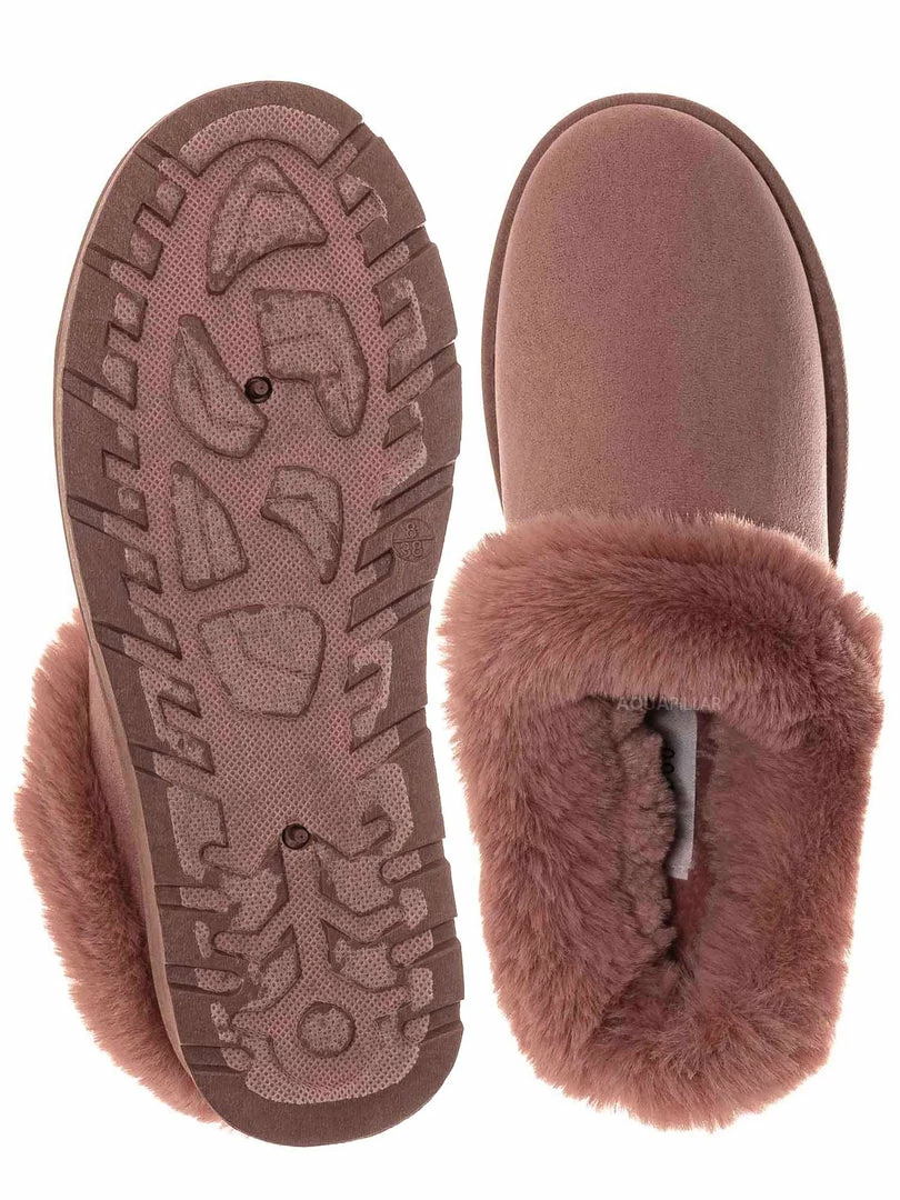Bamboo Frozen31 Faux Fur Moccasin Slipper - Winter Fluffy Cozy Bootie New
