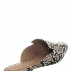 Bamboo Sweep10 Backless Slip On Mule - Minimalistic Slippers New