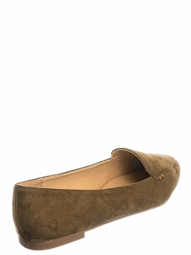 CityClassified Remy Wide Width Pointed Toe Flat Loafer - Women Men Dressy Slip On Shoes