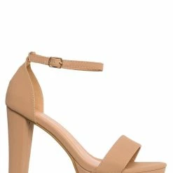 Top Moda Thomas52 Block Heel Dress Sandal, Wome Evening Dance Shoes