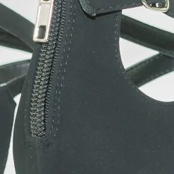 City Classified New Anytime Comfort Foam Padded Chunky Block Heel Crisscross Strap D'Orsay Pump