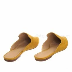 City Classified New Design Pointed Toe Flat Mule - Women Dressy Slip On Backless Loafer Slipper