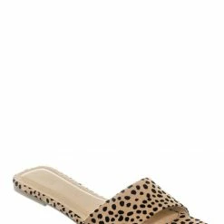 City Classified New Fair Flat Open Toe Slide Sandals - Women One Band Slipper