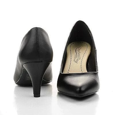 City Classified James By Classified, Pointy Toe Classic Dress Low Heel Pumps New