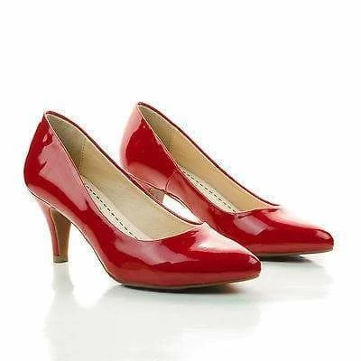 City Classified James By Classified, Pointy Toe Classic Dress Low Heel Pumps New