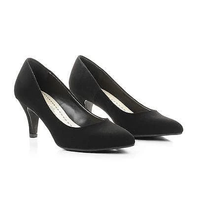 City Classified James By Classified, Pointy Toe Classic Dress Low Heel Pumps New