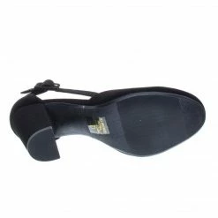 City Classified Kaili Chunky Block Heel Dress Pump W Comfortable Foam Padding & Ankle Strap