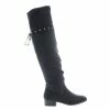 City Classified Oneway By Classified, OTK Over Knee Slouchy Western Inspired Boots W Interlacing Closure