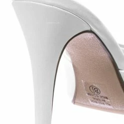 City Classified Rescue Dressy Mule Stiletto High Heels - Womens Open Peep Toe Slip On Pumps New