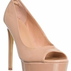 Anne Michelle New Knockout08 Ultra High Platform Stiletto Pump, Women Statement Runway Shoes