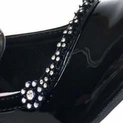 Little Angel Hailey111E Childrens Low Wedge Mary Jane Pump, Kids Girl Dress Shoes New