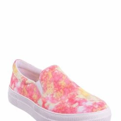 Soda Hike Comfort Foam Padded Platform Sneaker - Slip-on Slide In Athleisure Loafers New